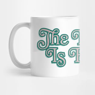 The Future Is Female --- Typography Design Mug